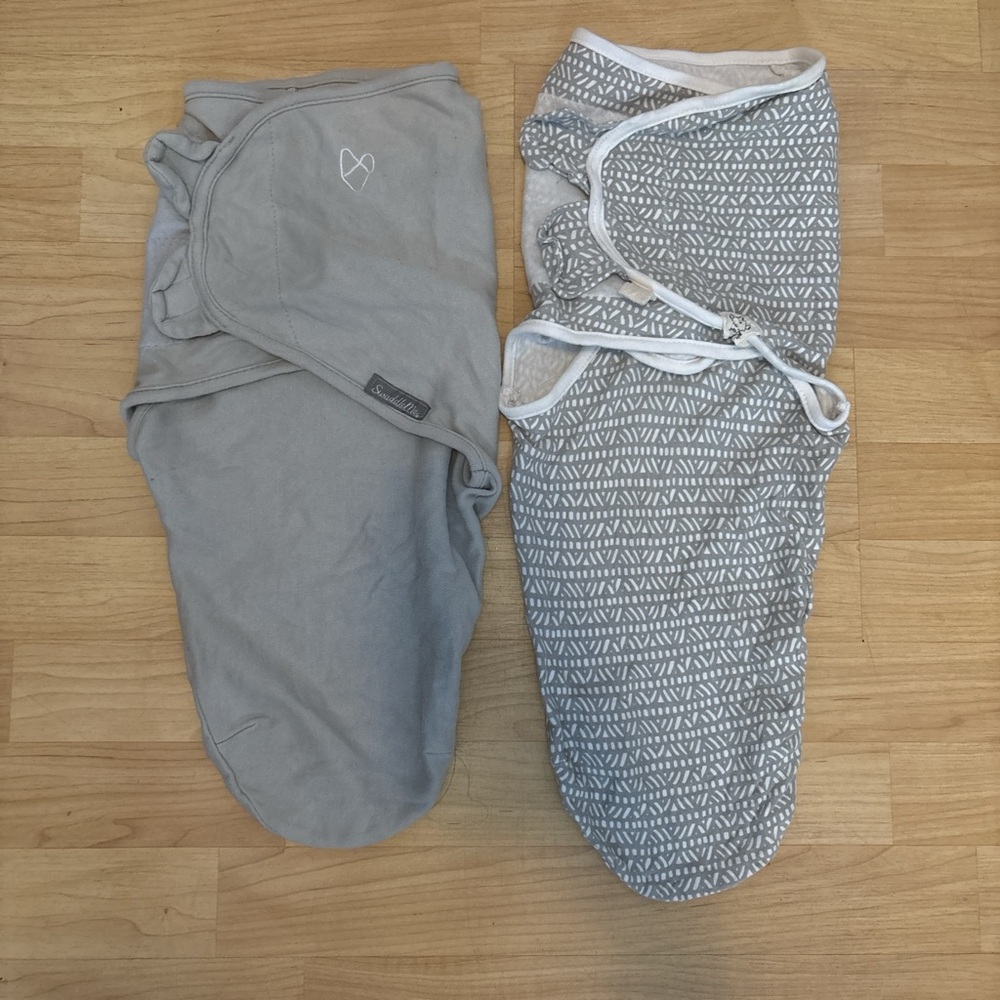 SwaddleMe Soft Gray Baby Swaddle